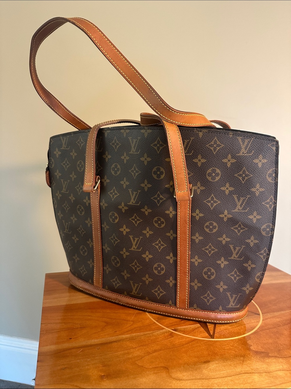 Authentic Louis Vuitton Babylon Monogram Bag.